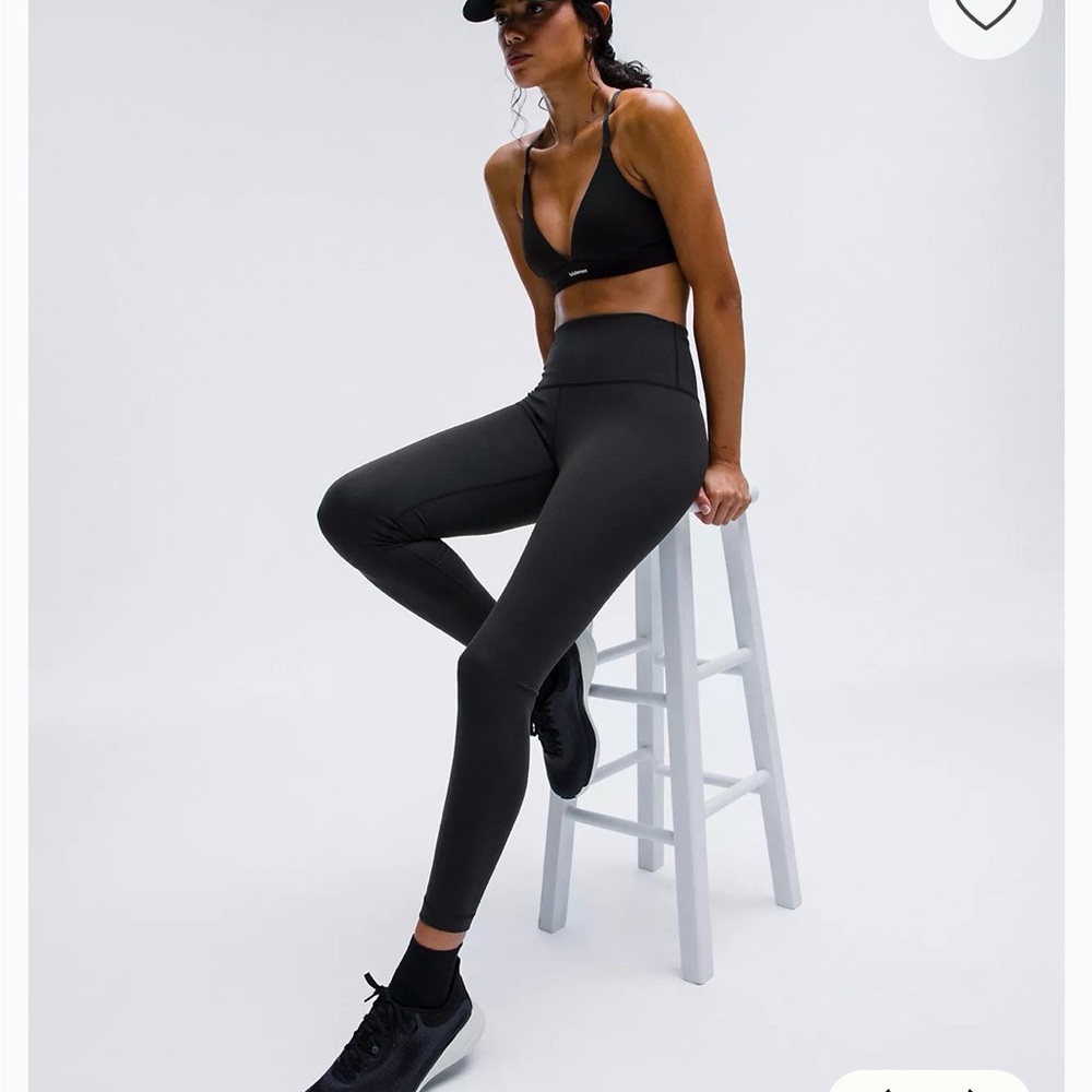 Lululemon Wunder Train High-Rise Tight 25" Women's Black Training Yoga Leggings